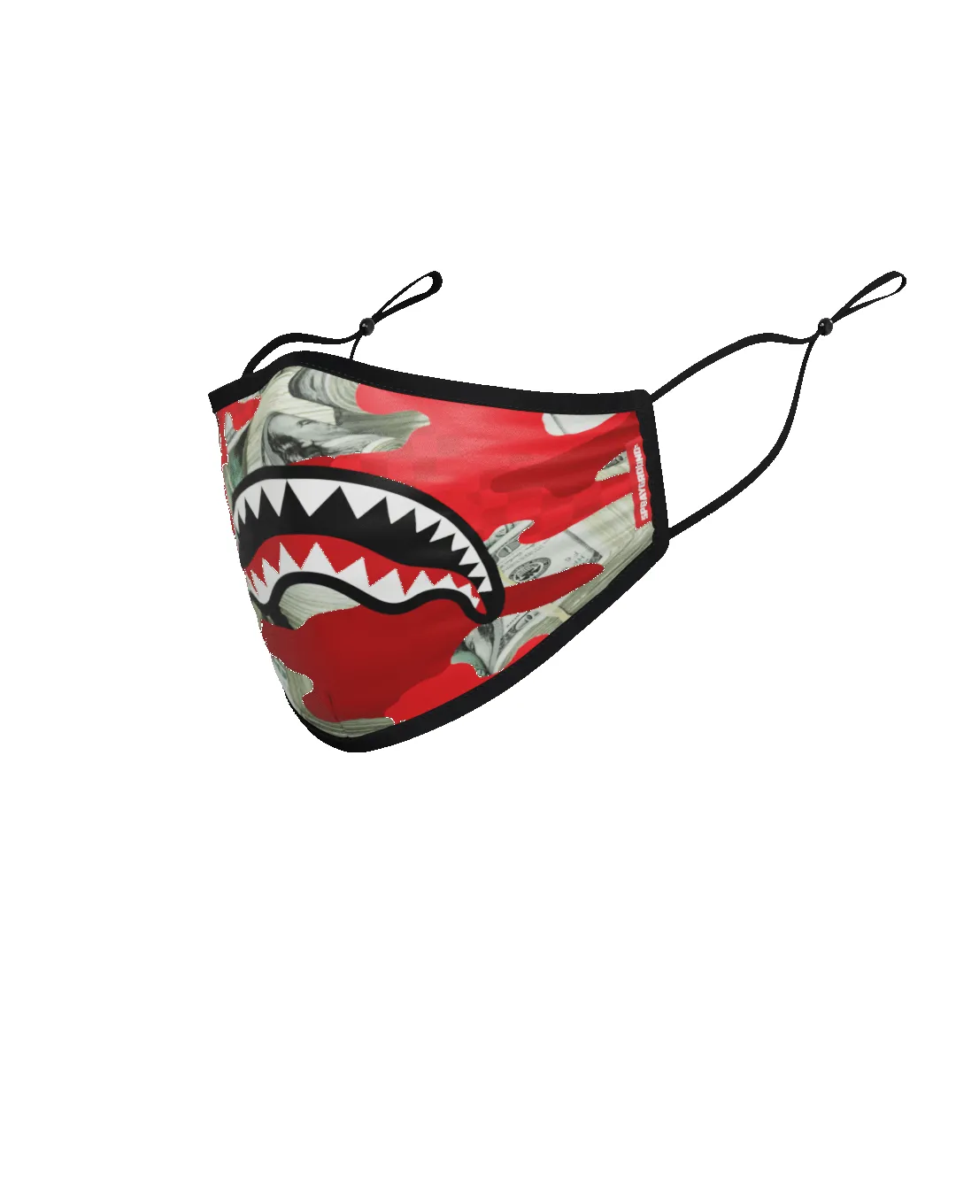 ADULT MONEY CAMO (RED) FORM-FITTING FACE MASK sold by Sprayground product image thumbnail 2