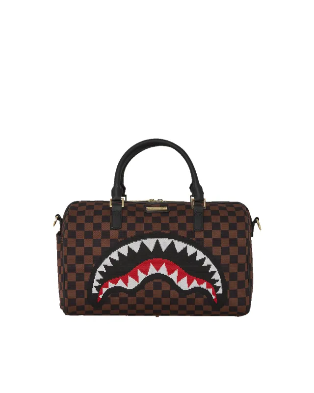KYOTOKNIT SHARKS IN PARIS MINI DUFFLE sold by Sprayground