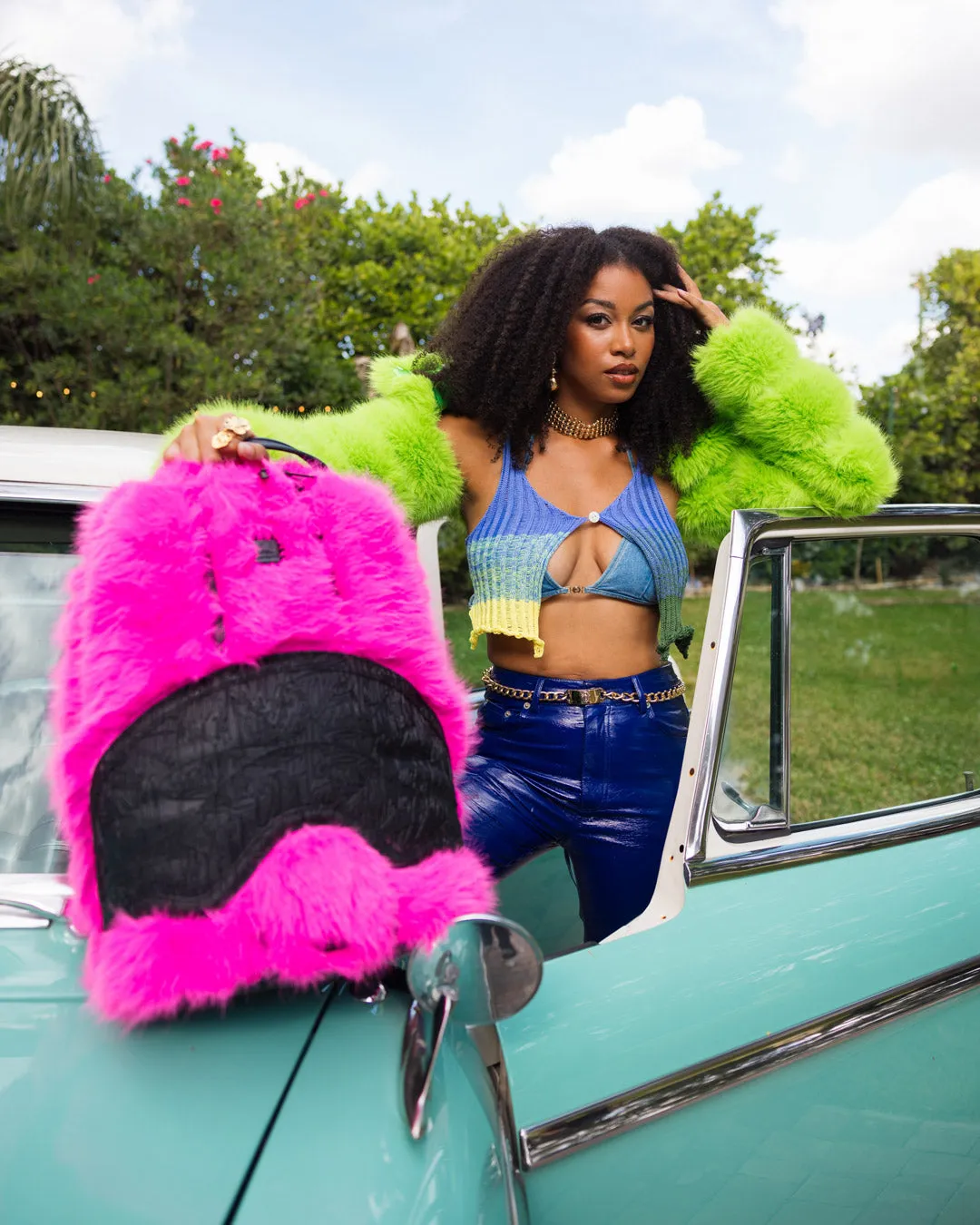 A.I. 12 CELESTIAL POWERS - SANDFLOWER COLLAB BACKPACK sold by Sprayground product image thumbnail 2