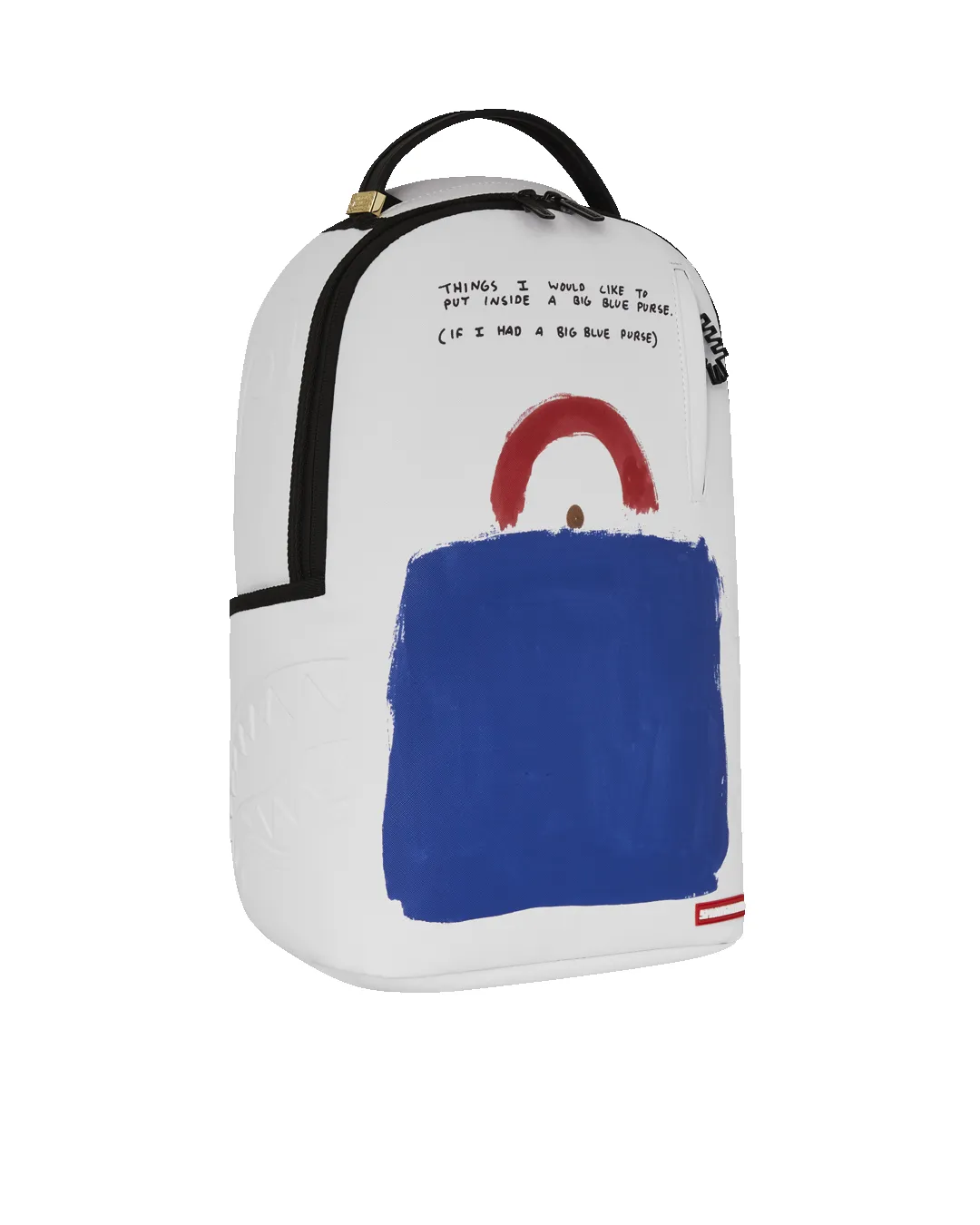 KEITH HARING BIG BLUE PURSE ART BACKPACK sold by Sprayground product image thumbnail 3