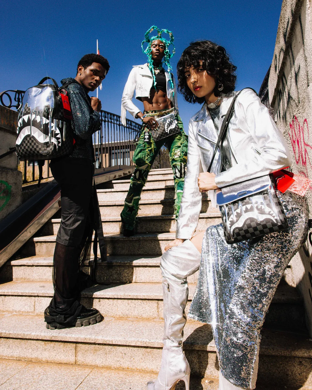 GHOST DRIP CROSSOVER CLUTCH sold by Sprayground product image thumbnail 2