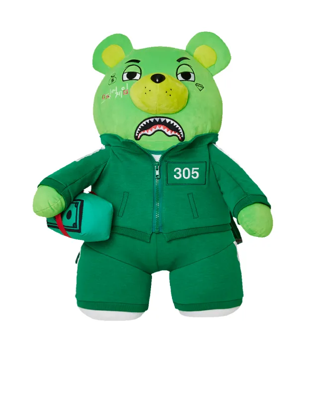 SQUID GAME COLLAB CONTESTANT MONEYBEAR BACKPACK sold by Sprayground