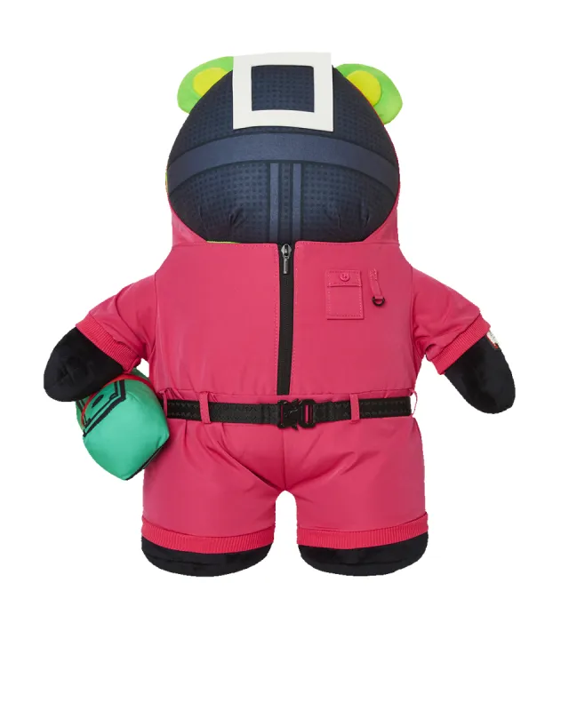 SQUID GAME COLLAB PINK SOLDIERS BEAR BACKPACK sold by Sprayground