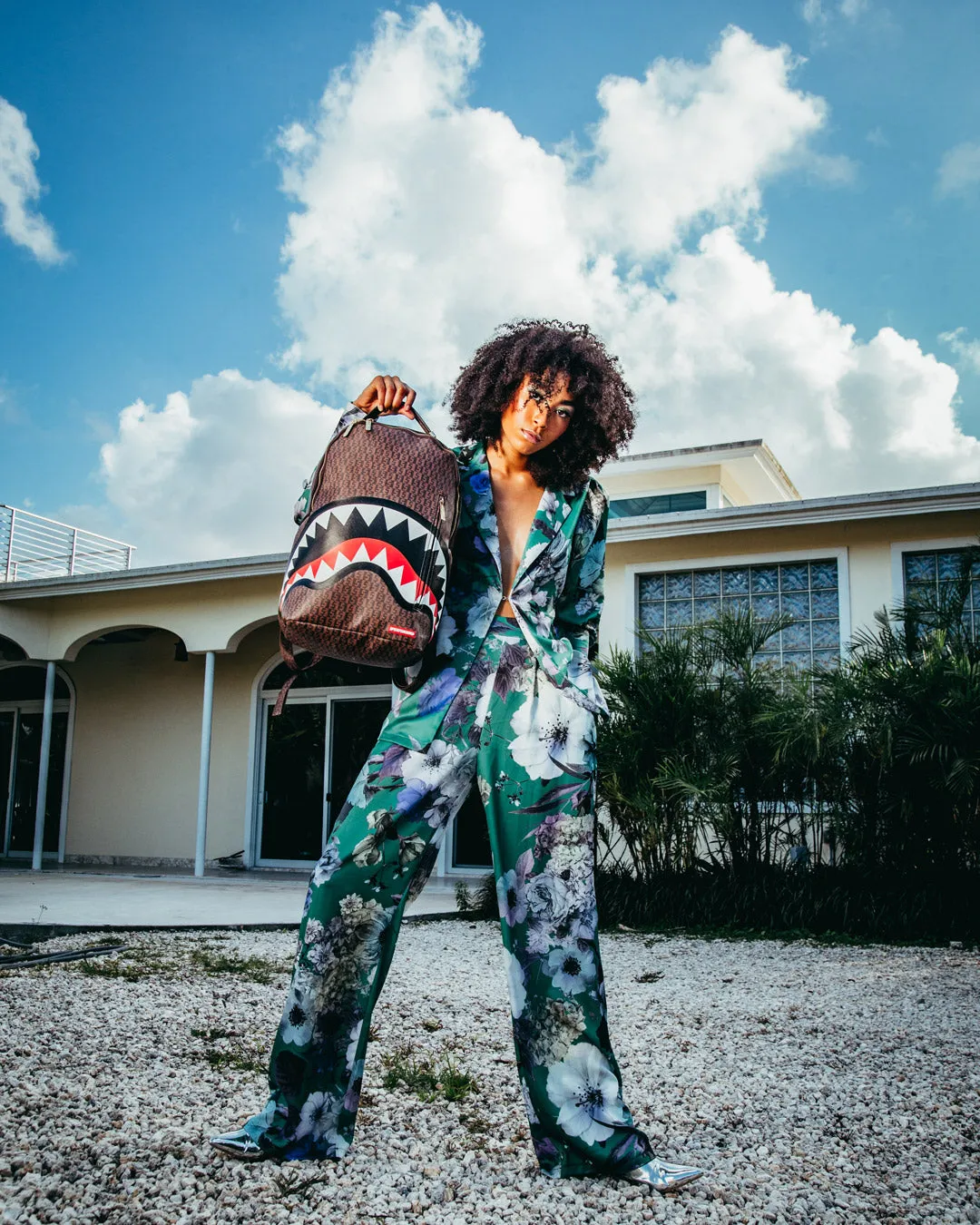 CASHIN CHECKS BACKPACK (DLXV) sold by Sprayground product image thumbnail 4