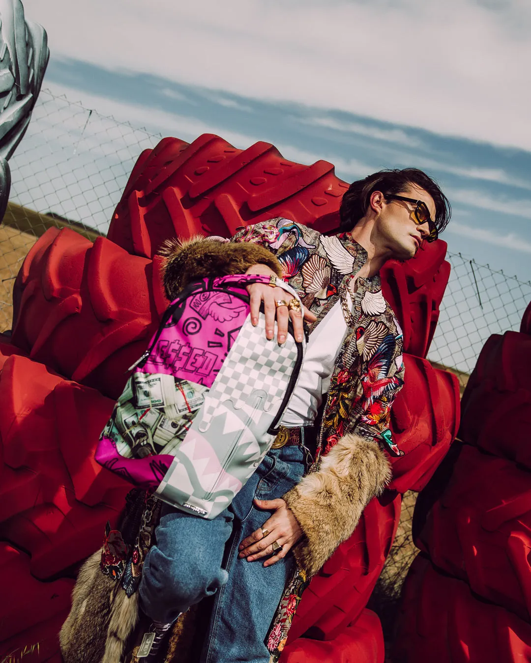 SPLIT MONEY BLESSINGS BACKPACK (DLXV) sold by Sprayground product image thumbnail 2