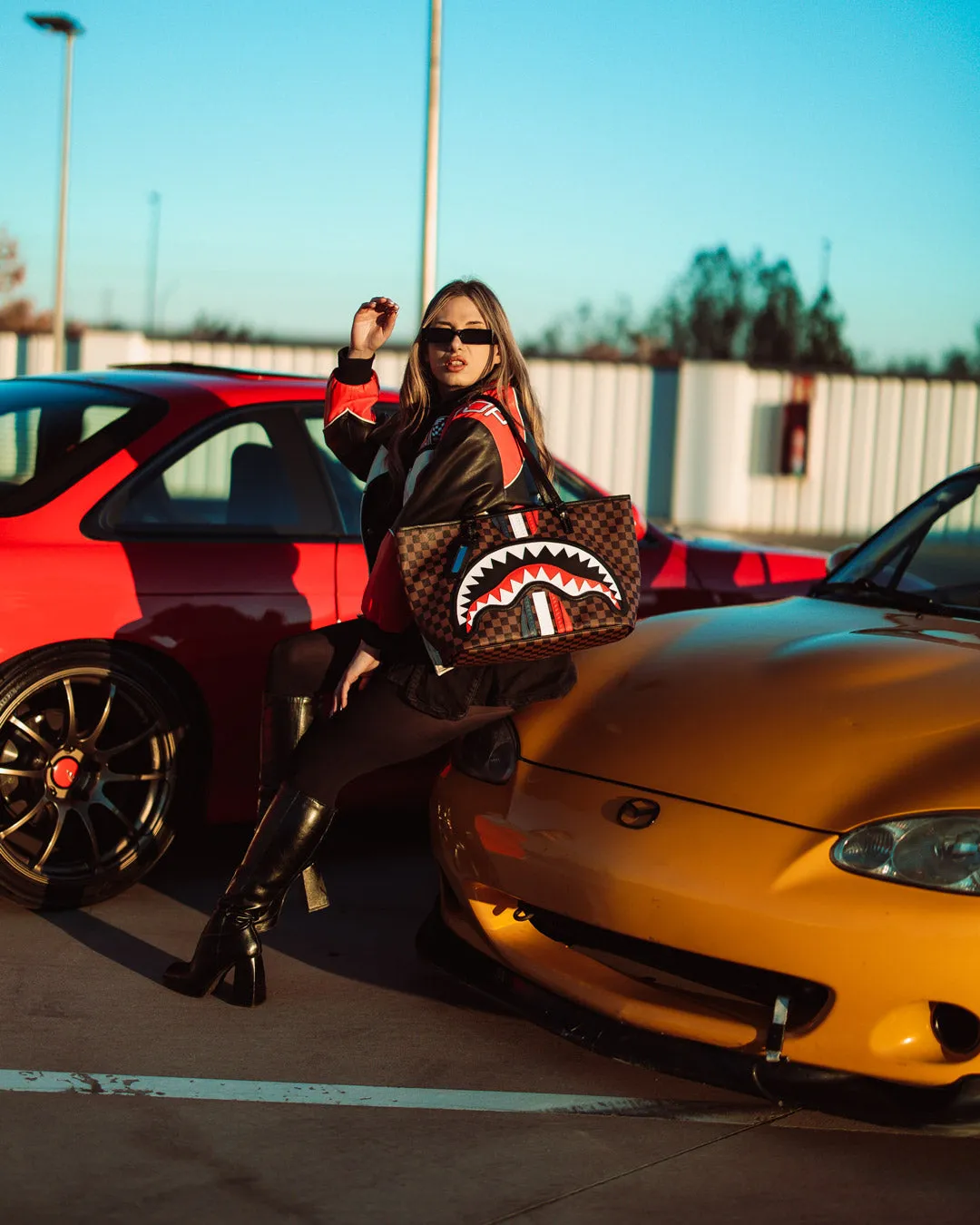 SHARKS IN PARIS GT TOTE sold by Sprayground product image thumbnail 4