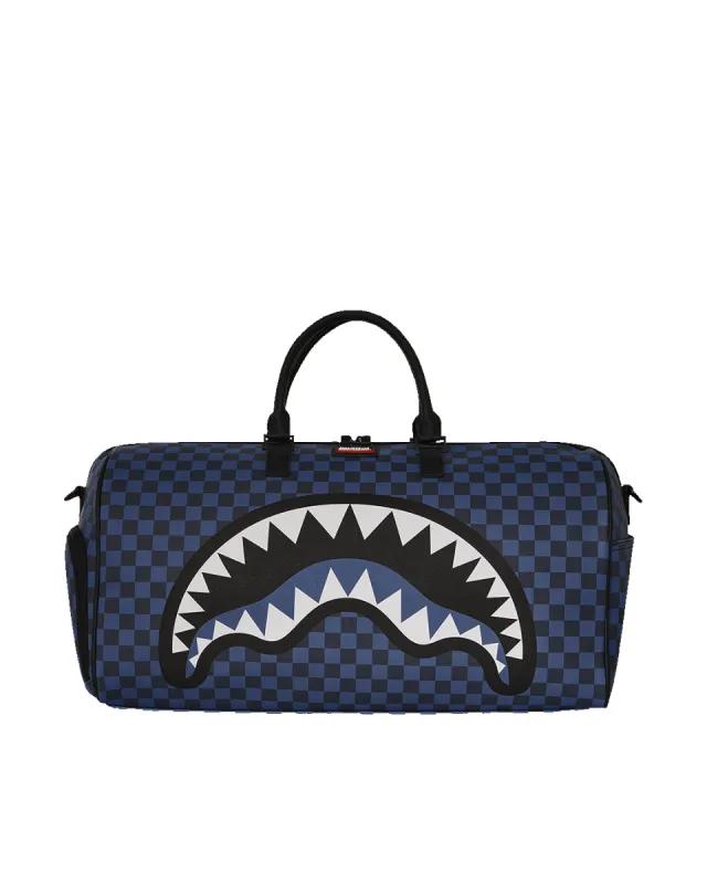 MIDNIGHT MAGIC SHARKS IN PARIS DUFFLE sold by Sprayground