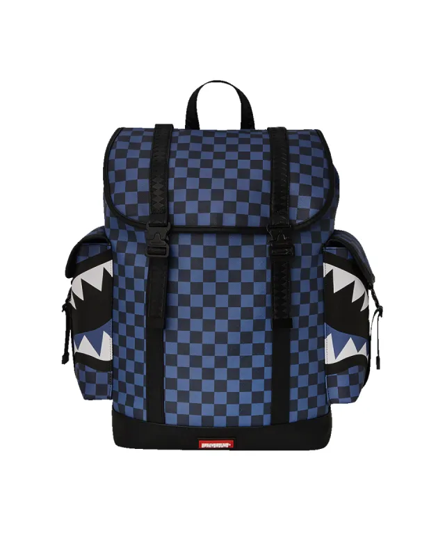 MIDNIGHT MAGIC SHARKS IN PARIS MONTE CARLO BACKPACK made by Sprayground