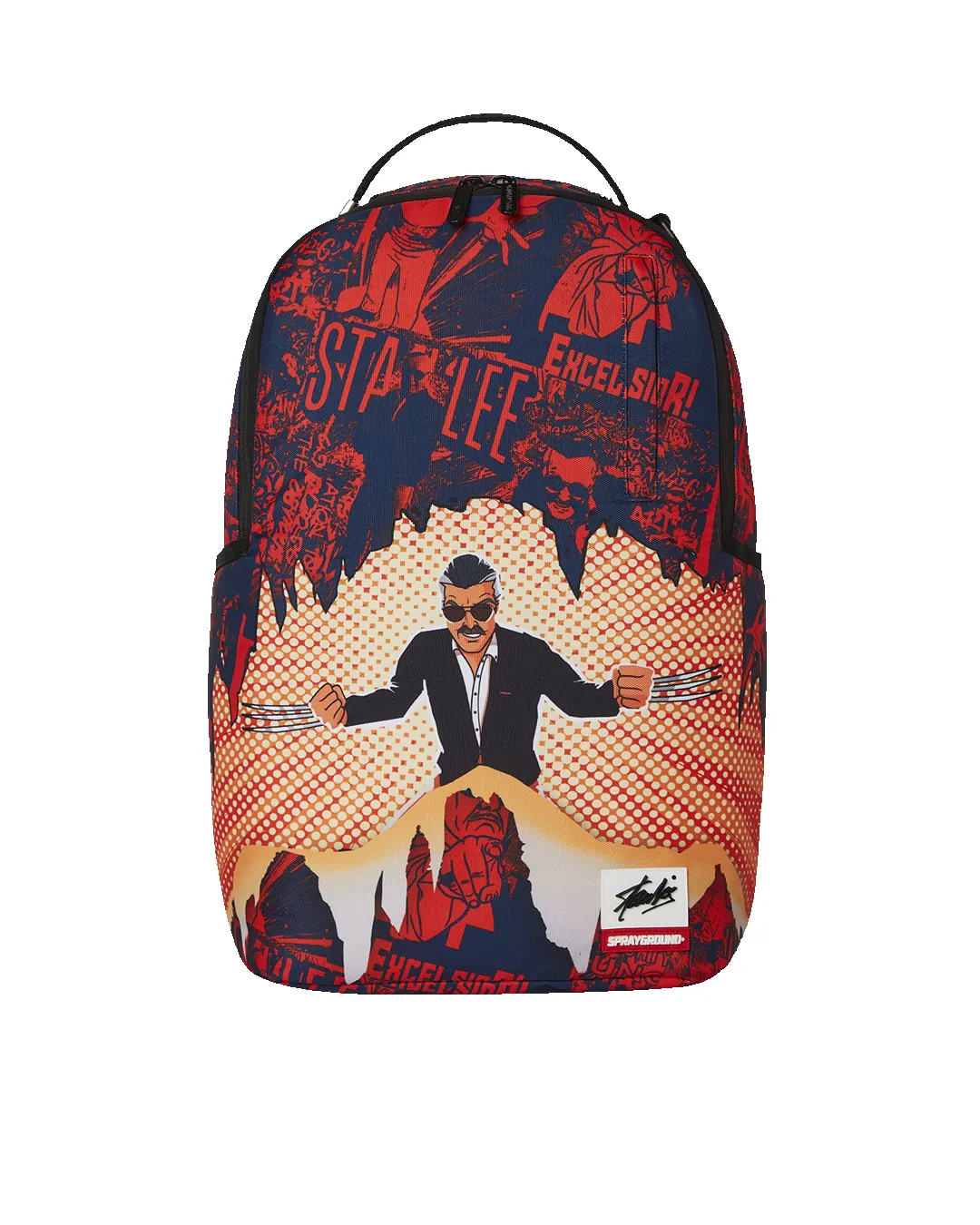 STAN LEE COLLAB BACKPACK - IF YOU CAN'T FIND A HERO, BE ONE sold by Sprayground