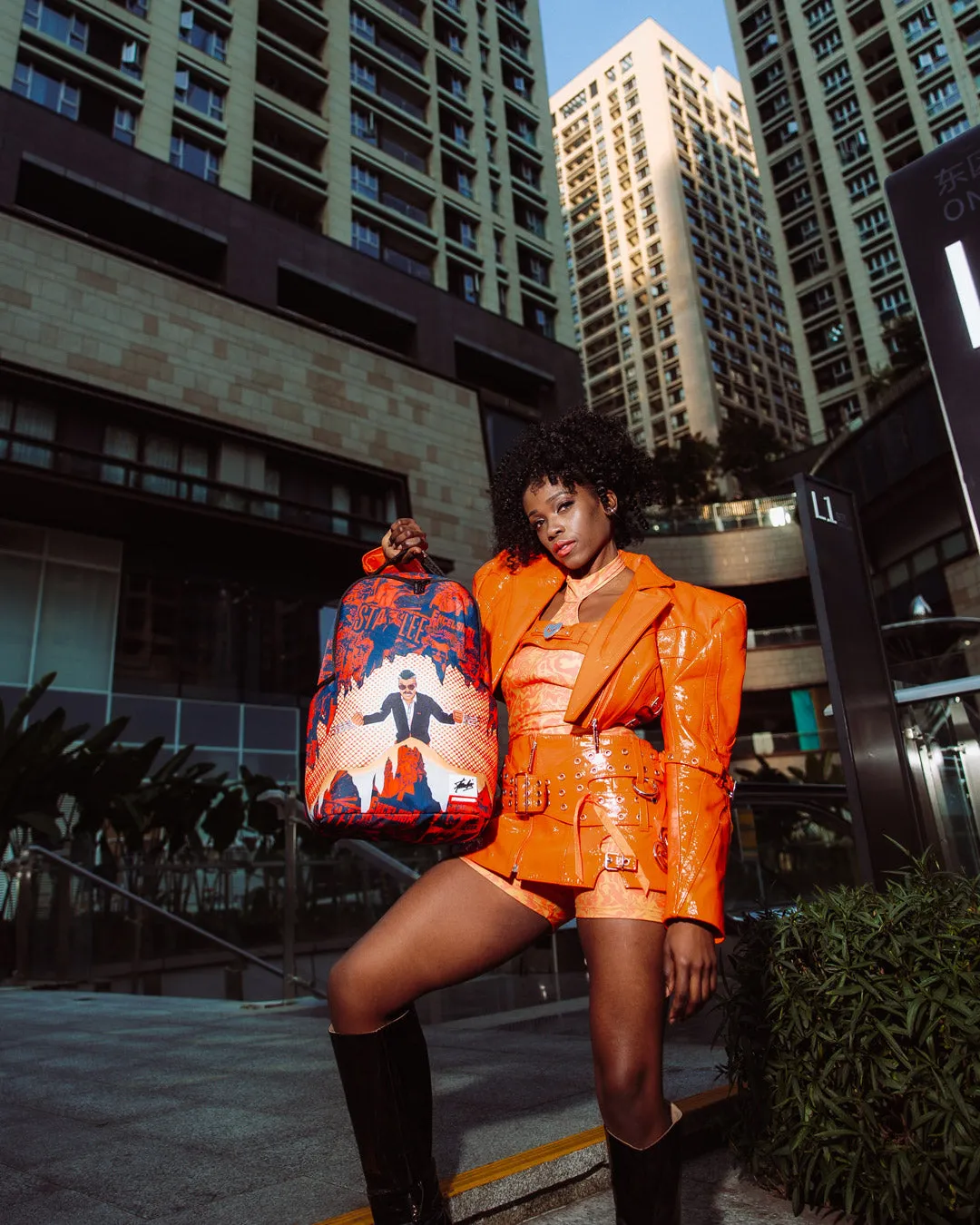 STAN LEE COLLAB BACKPACK - IF YOU CAN'T FIND A HERO, BE ONE sold by Sprayground product image thumbnail 2