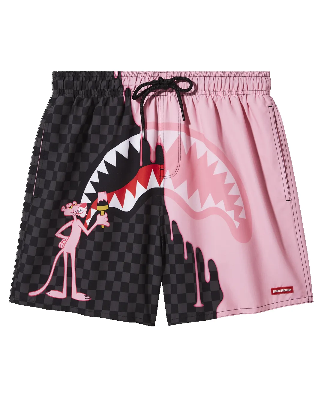PINK PANTHER PINK PAINTER SWIM SHORTS sold by Sprayground