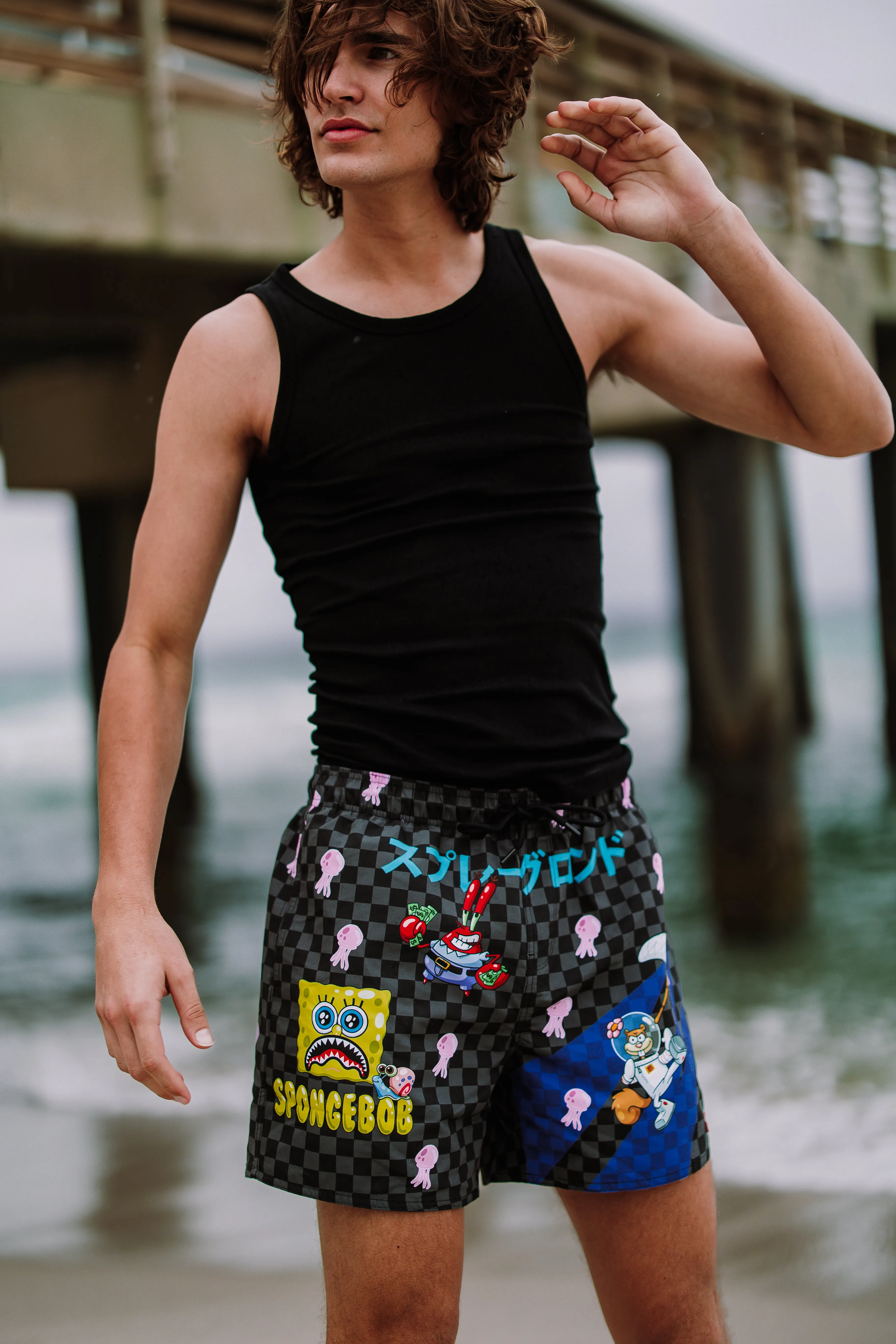 SPONGEBOB TOKYO BUBBLE SWIM SHORTS sold by Sprayground product image thumbnail 4