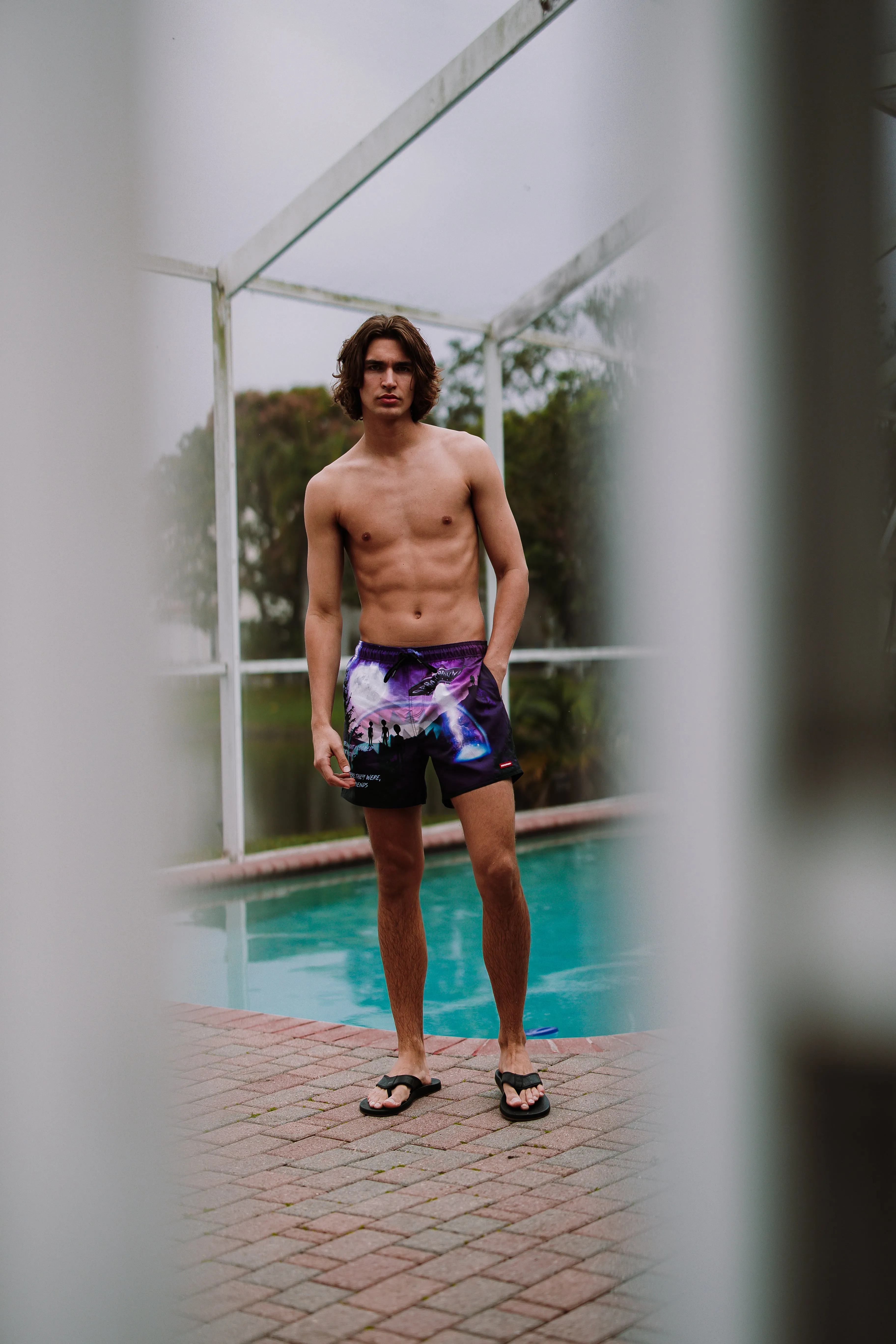 LATE ONE NIGHT SWIM SHORTS sold by Sprayground product image thumbnail 4