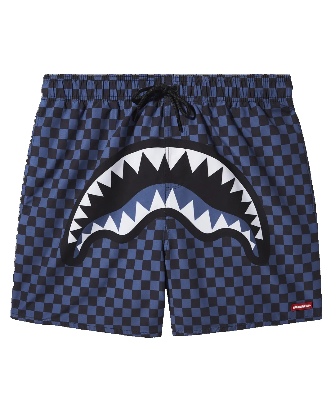 MIDNIGHT MAGIC SHARKS IN PARIS SWIM SHORTS sold by Sprayground