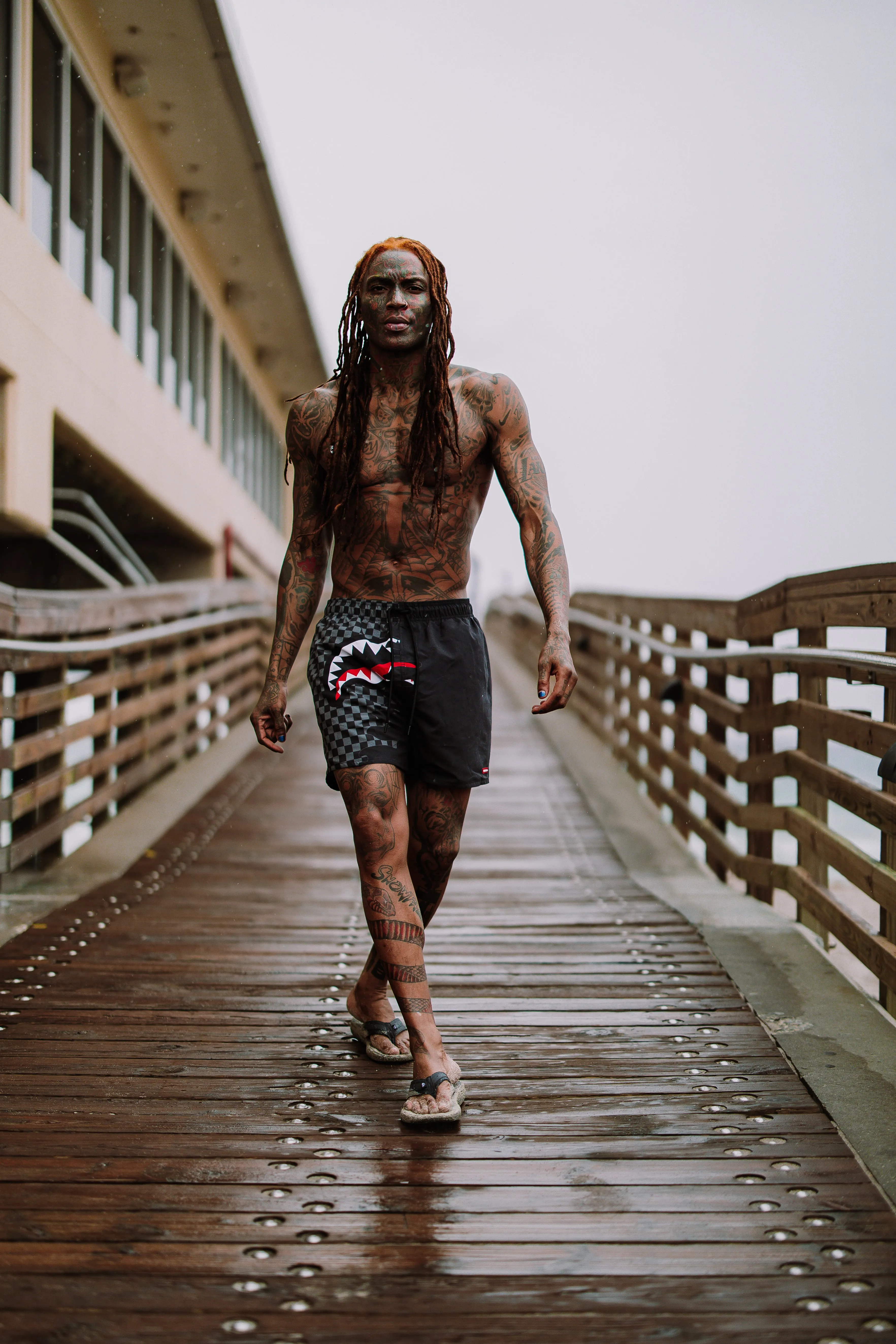 SPEED SHARK SIDE SWIPE SWIM SHORTS sold by Sprayground product image thumbnail 2