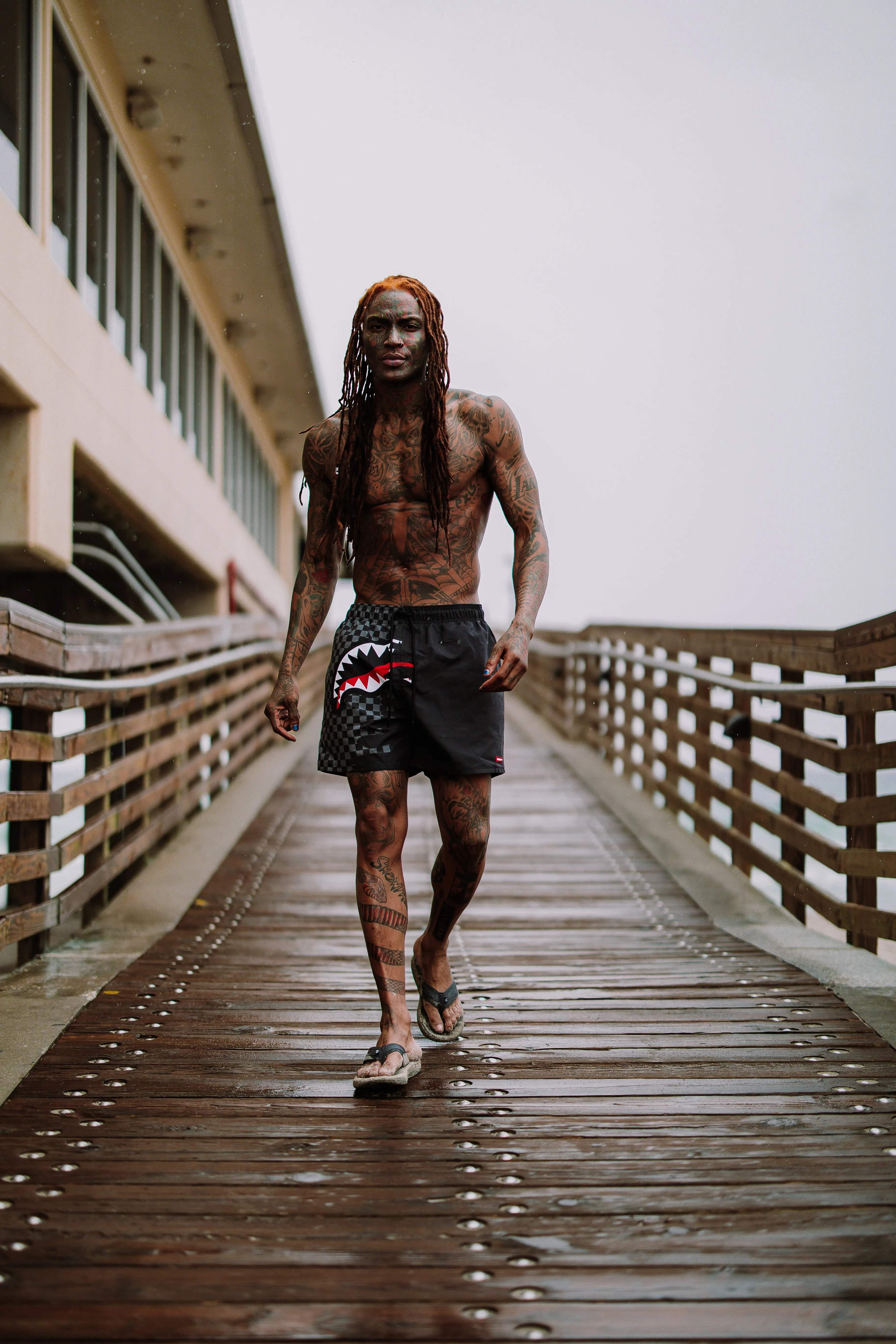 SPEED SHARK SIDE SWIPE SWIM SHORTS sold by Sprayground product image thumbnail 4