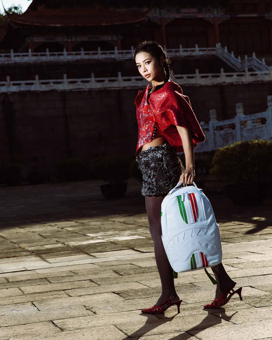 SHARKS IN PARIS GT ITALIA BACKPACK sold by Sprayground product image thumbnail 2