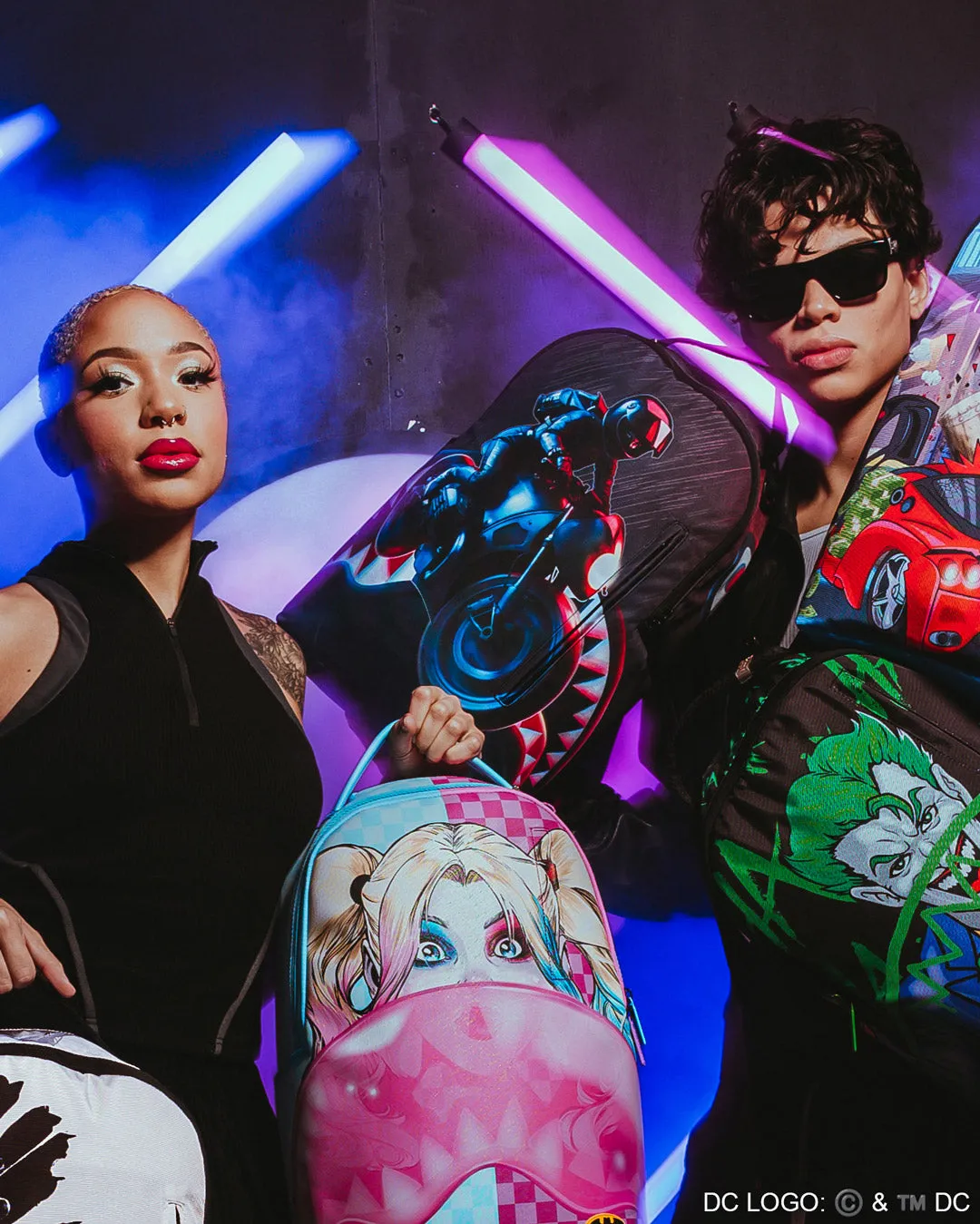 CAT WOMAN BIKER DLXSR BACKPACK sold by Sprayground product image thumbnail 2