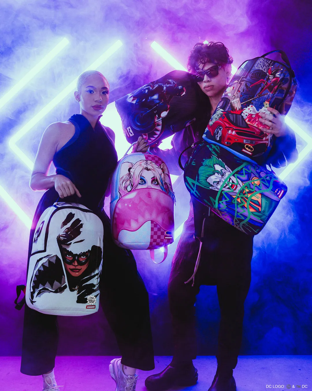 CAT WOMAN BIKER DLXSR BACKPACK sold by Sprayground product image thumbnail 4