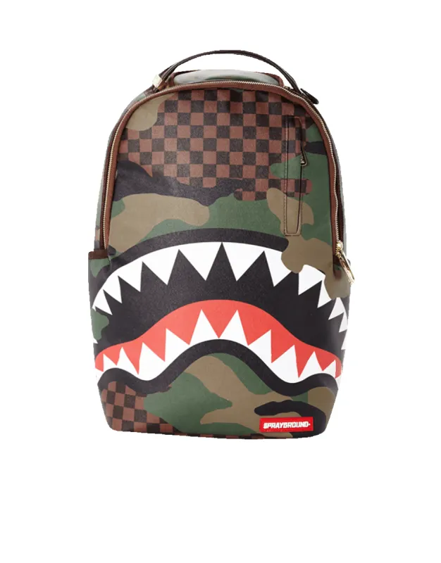 SHARKS IN PARIS (CAMO EDITION) sold by Sprayground
