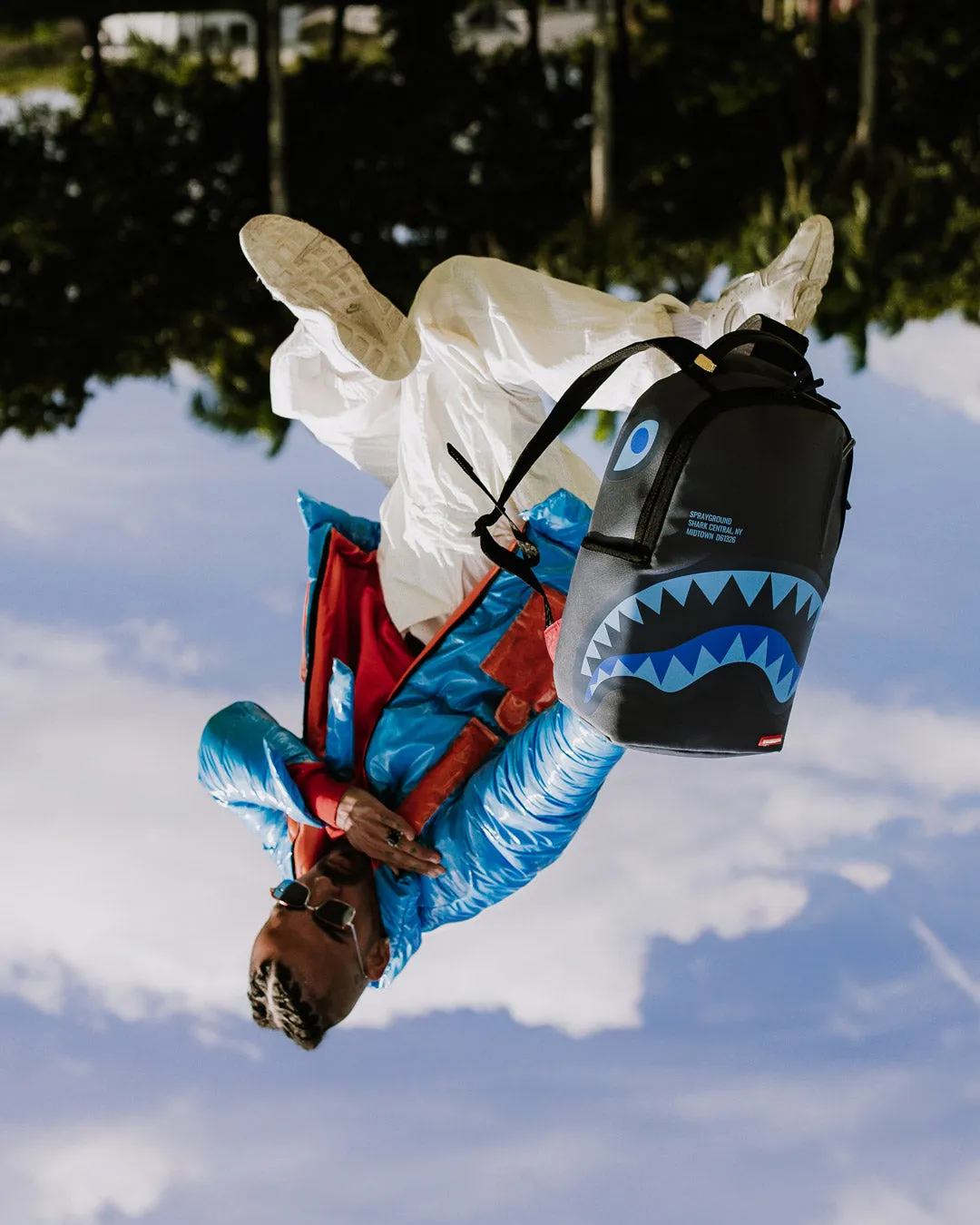 SHARK CENTRAL LATE ARRIVAL DLXSV BACKPACK sold by Sprayground product image thumbnail 2