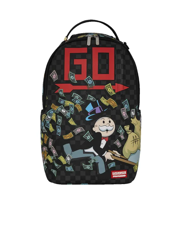 MONOPOLY WHEEL BARREL BACKPACK sold by Sprayground
