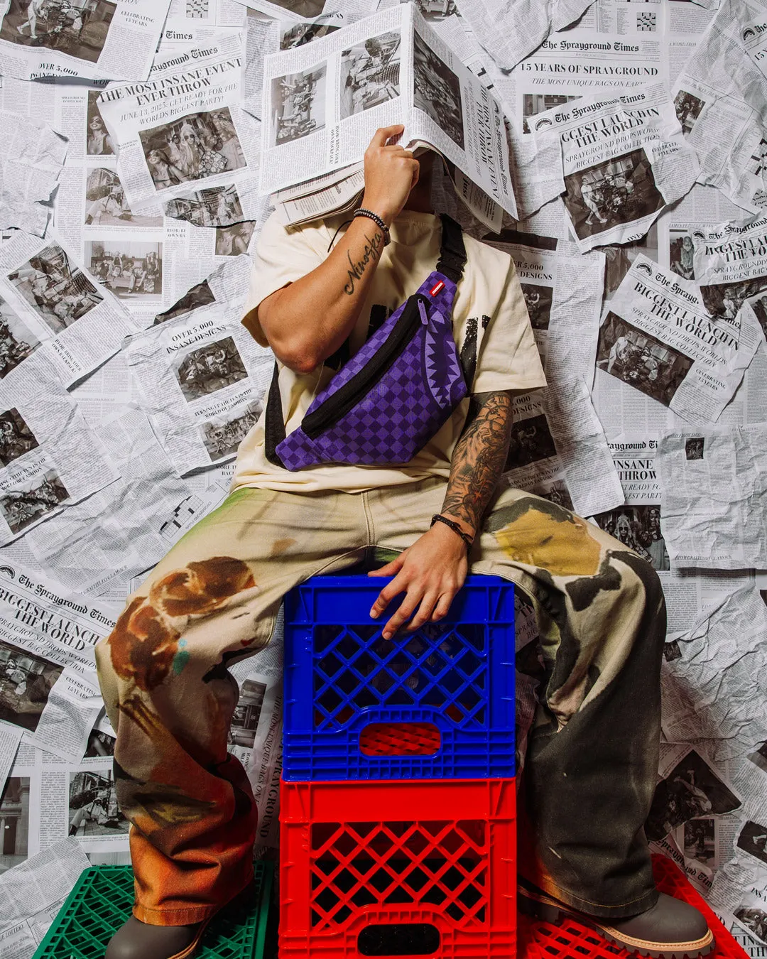 ALL SYSTEMS GO SAVVY CROSSBODY sold by Sprayground product image thumbnail 2