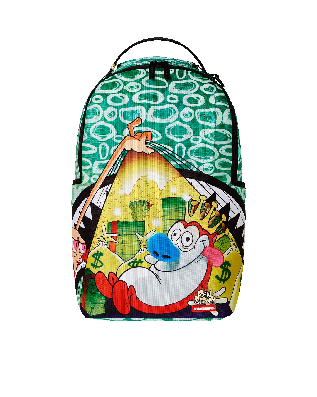REN & STIMPY HIDDEN GOLD MINE DLXR BACKPACK sold by Sprayground