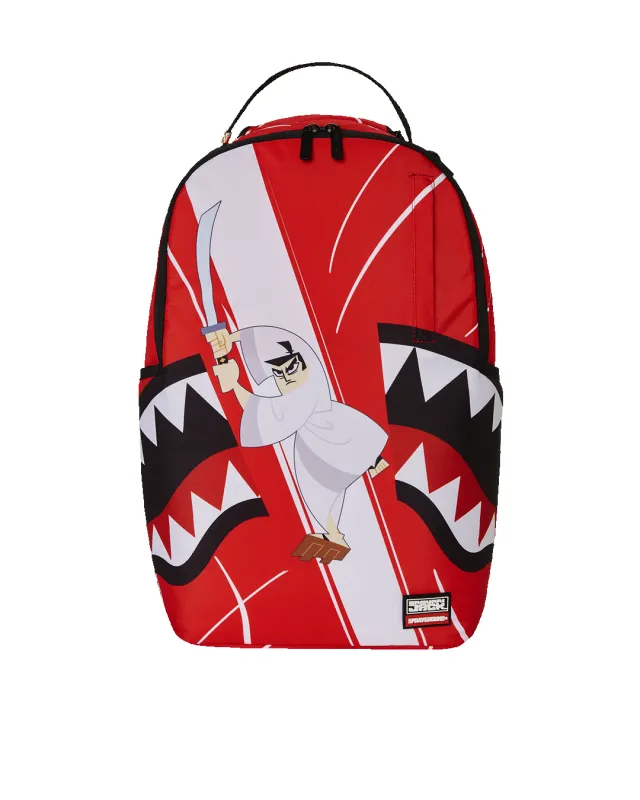 SAMURAI JACK SHARK MOUTH SLICE DLXR BACKPACK sold by Sprayground