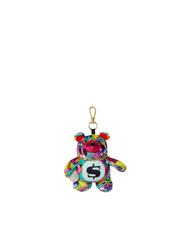 MINDTRIP BEAR KEYCHAIN made by Sprayground