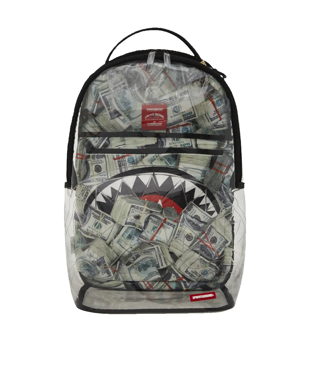 CLEAR BACKPACK MONEY CHOMP Parallel