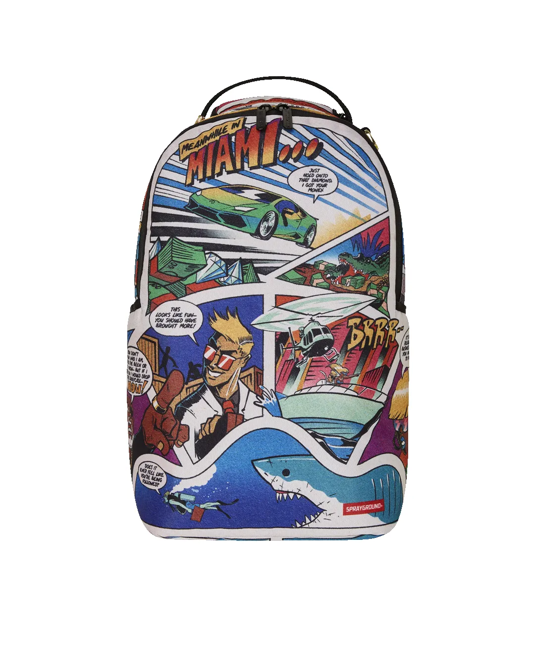 305 ACTION PACKED NIGHT SPOT DLXR BACKPACK sold by Sprayground