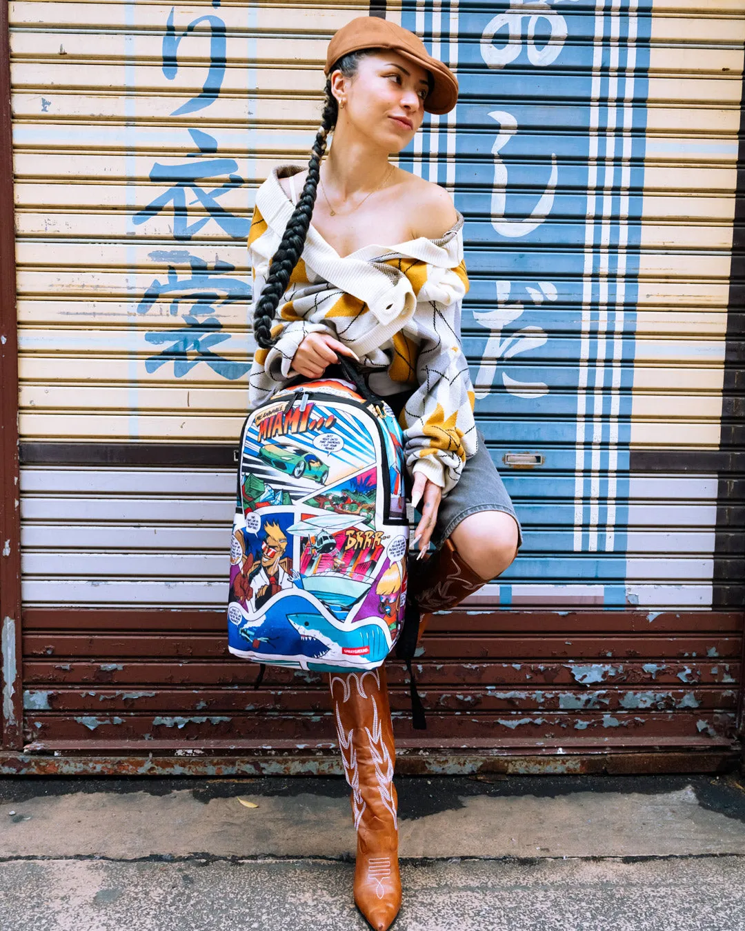 305 ACTION PACKED NIGHT SPOT DLXR BACKPACK sold by Sprayground product image thumbnail 2