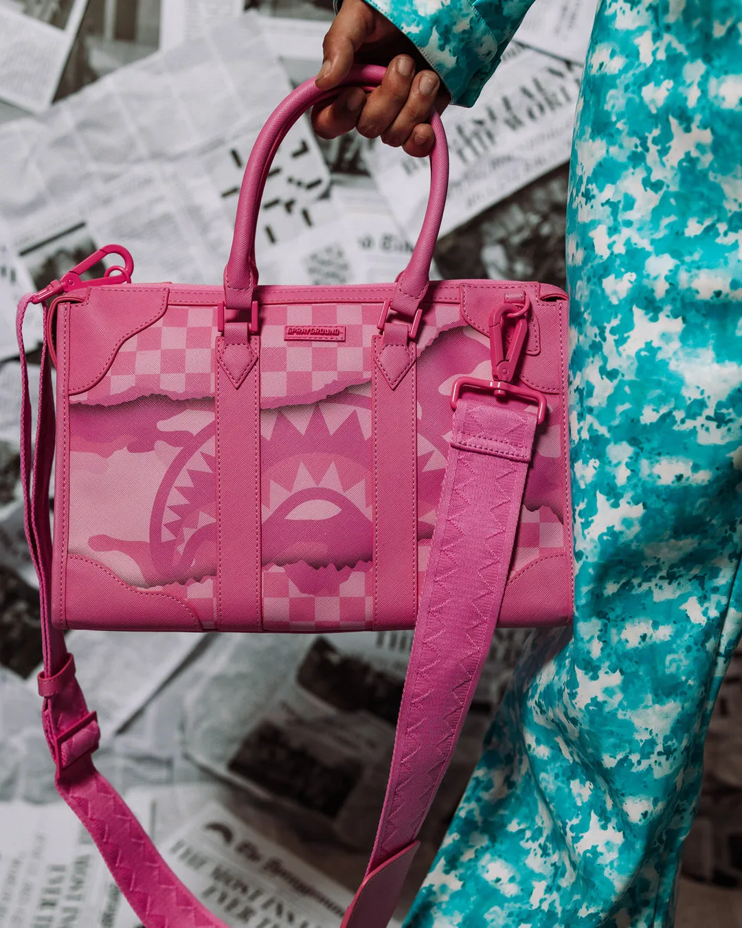 3AM TURNT MINI PYRAMID DUFFLE sold by Sprayground product image thumbnail 2