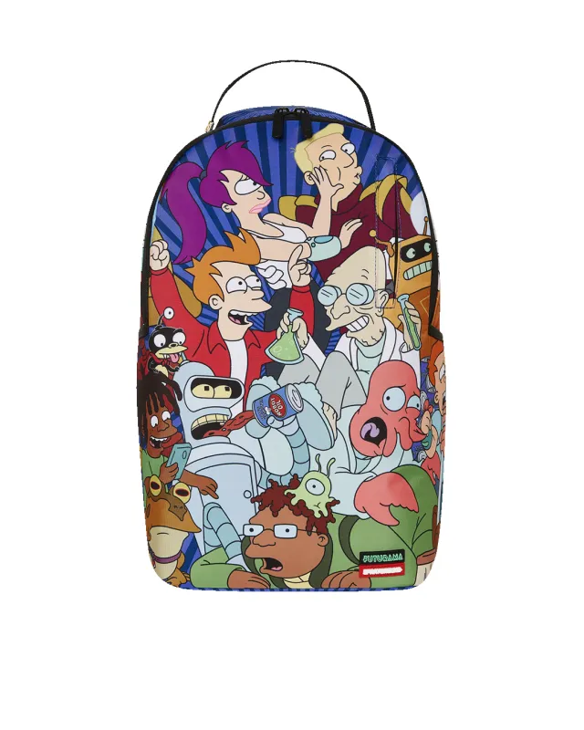 FUTURAMA PLANET CREW PACK DLXR BACKPACK sold by Sprayground