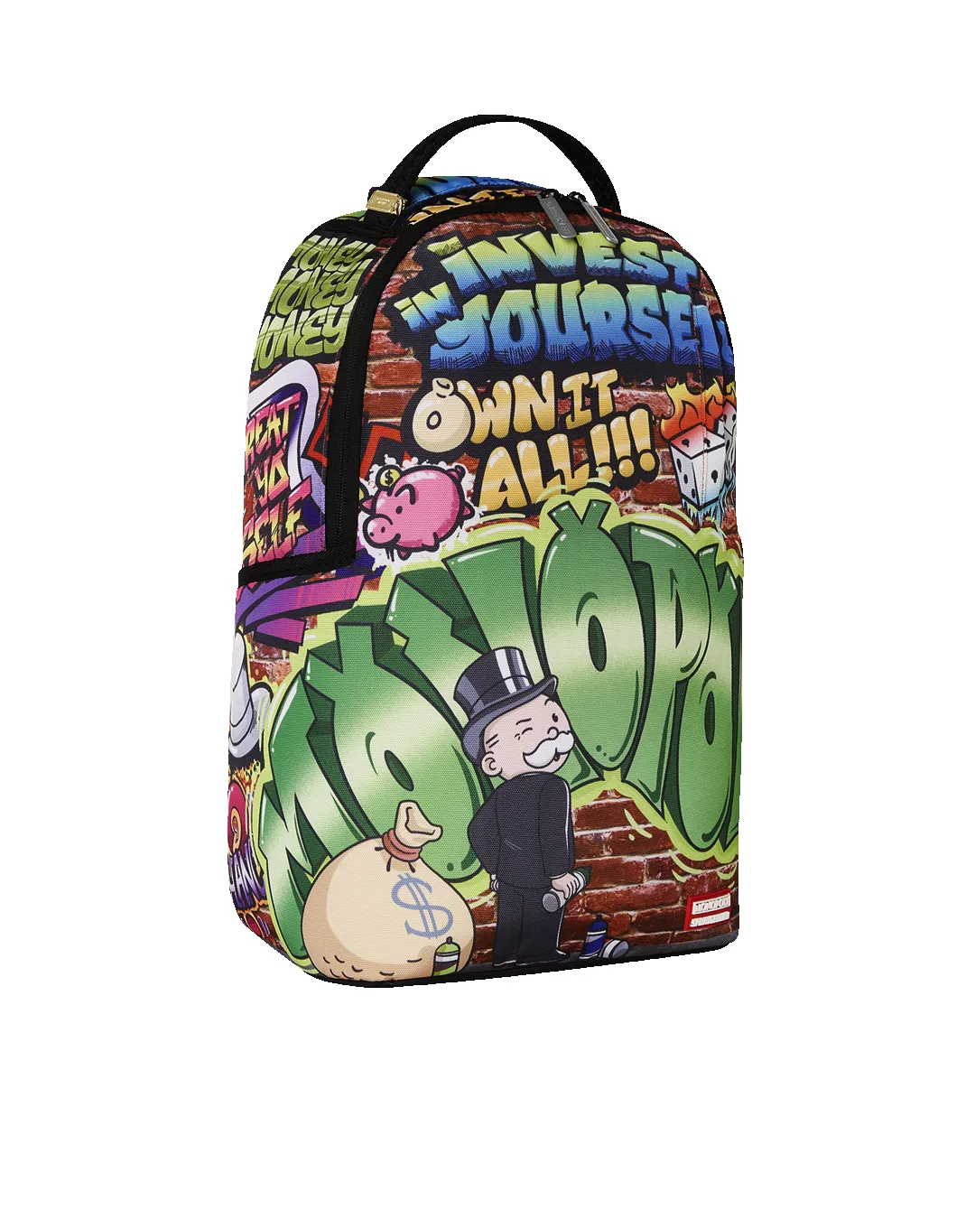 MONOPOLY GRAFFITI GOLD RUSH DLXR BACKPACK sold by Sprayground product image thumbnail 3
