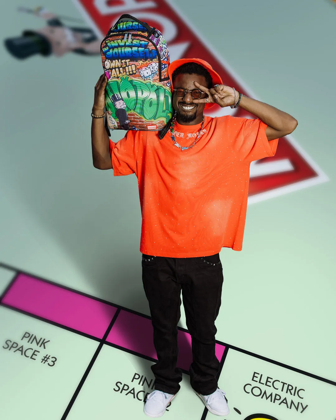 MONOPOLY GRAFFITI GOLD RUSH DLXR BACKPACK sold by Sprayground product image thumbnail 2