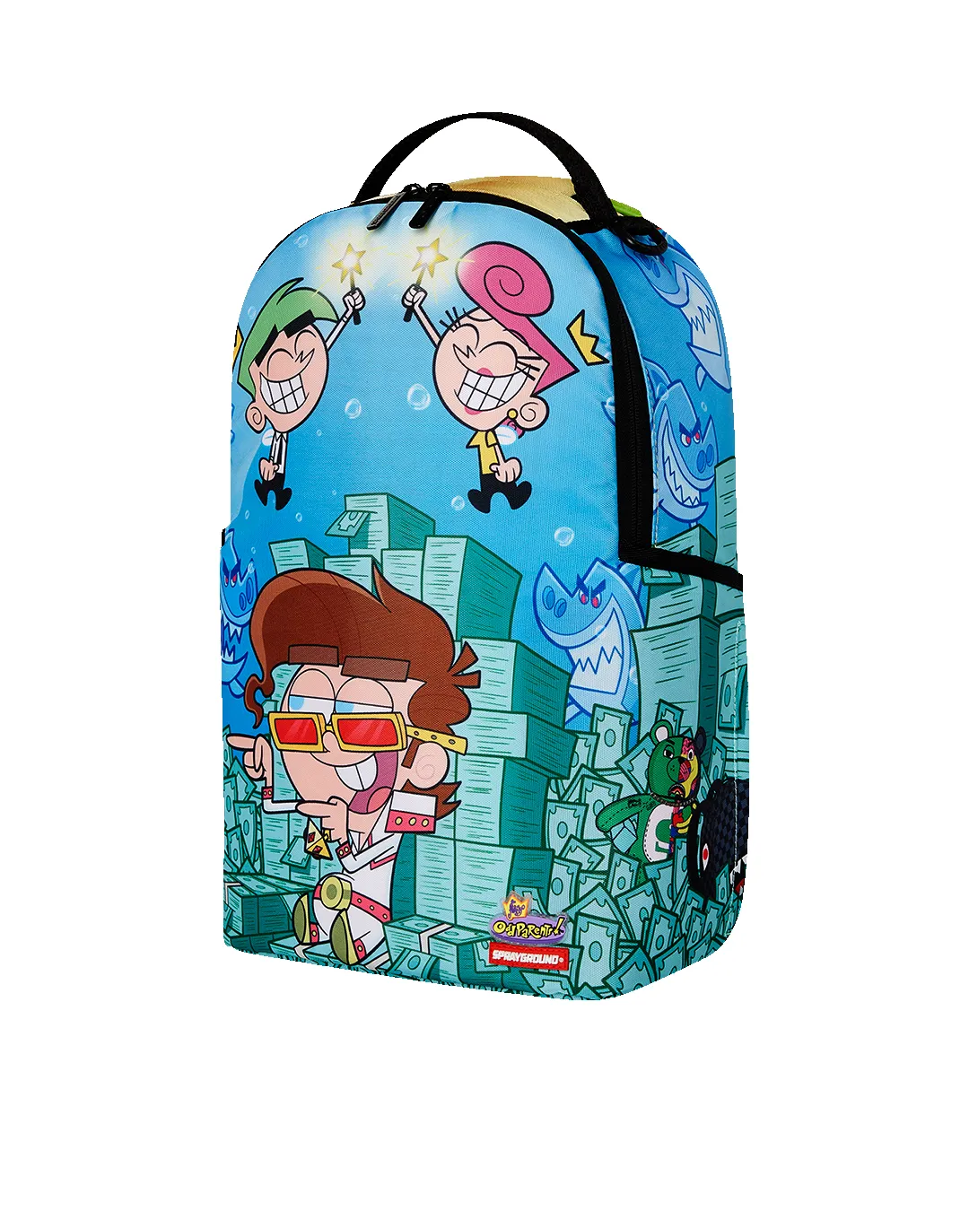 FAIRLY ODD PARENTS: CASH THRONE: TIMMY TAKEOVER DLX BACKPACK sold by Sprayground product image thumbnail 5