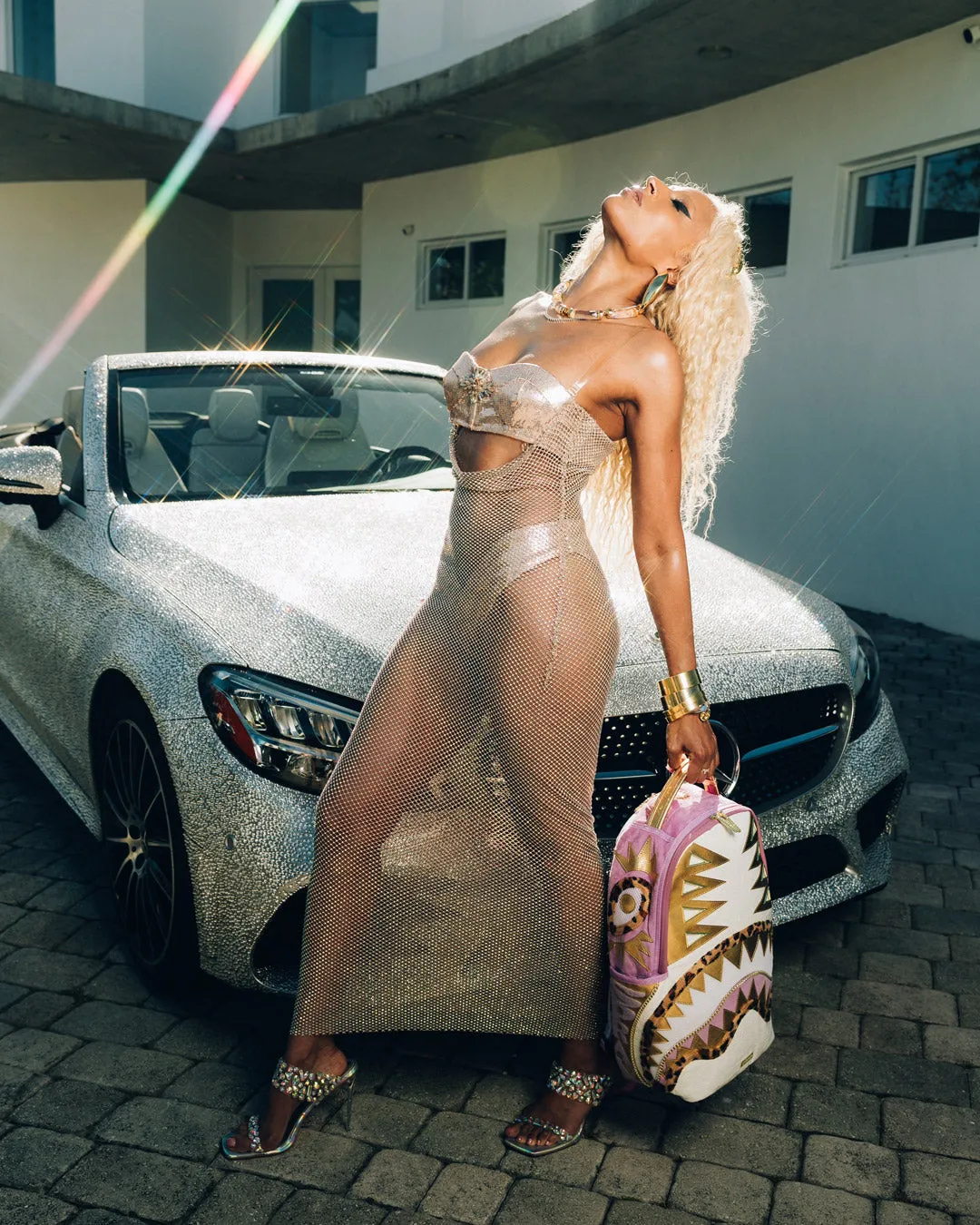 A.I. AFRICAN INTELLIGENCE PARADIGM OF THE PYRAMID BACKPACK - SANDFLOWER COLLAB sold by Sprayground product image thumbnail 4