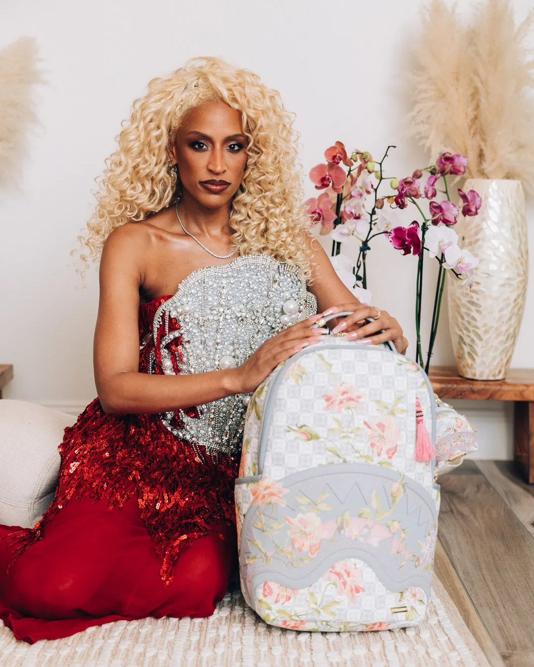 A.I. AFRICAN INTELLIGENCE ELEGANT ENERGY BACKPACK - SANDFLOWER COLLAB sold by Sprayground product image thumbnail 2