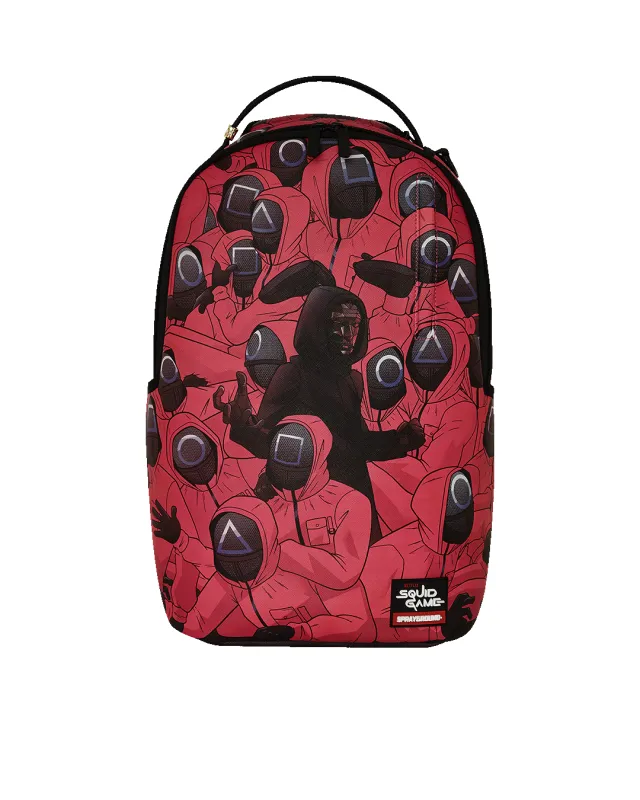 SQUID GAME COLLAB FRONT MAN CREW BACKPACK sold by Sprayground