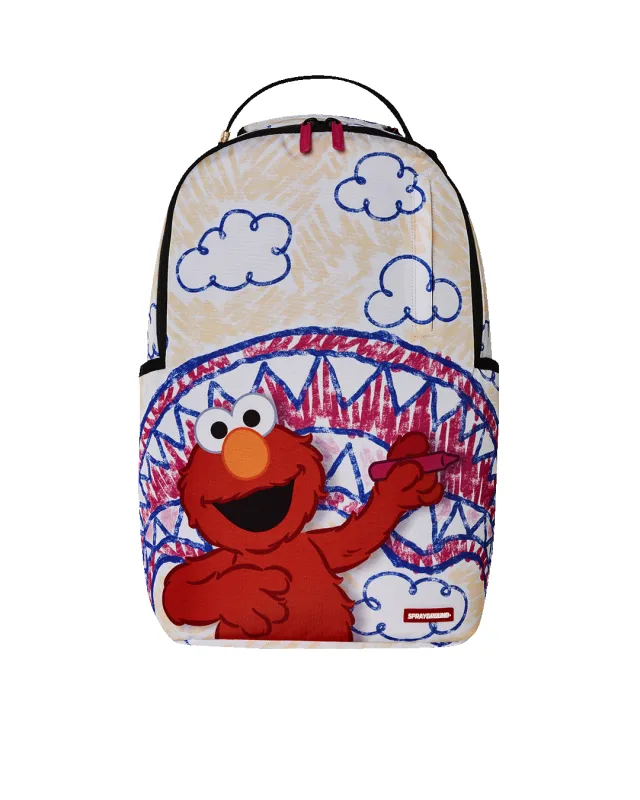 ELMO'S WORLD SHARK SKETCH BACKPACK sold by Sprayground