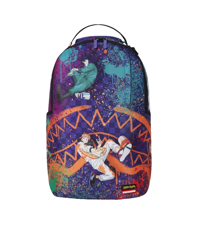 JUJUTSU KAISEN PAINTERS JUMP BACKPACK sold by Sprayground
