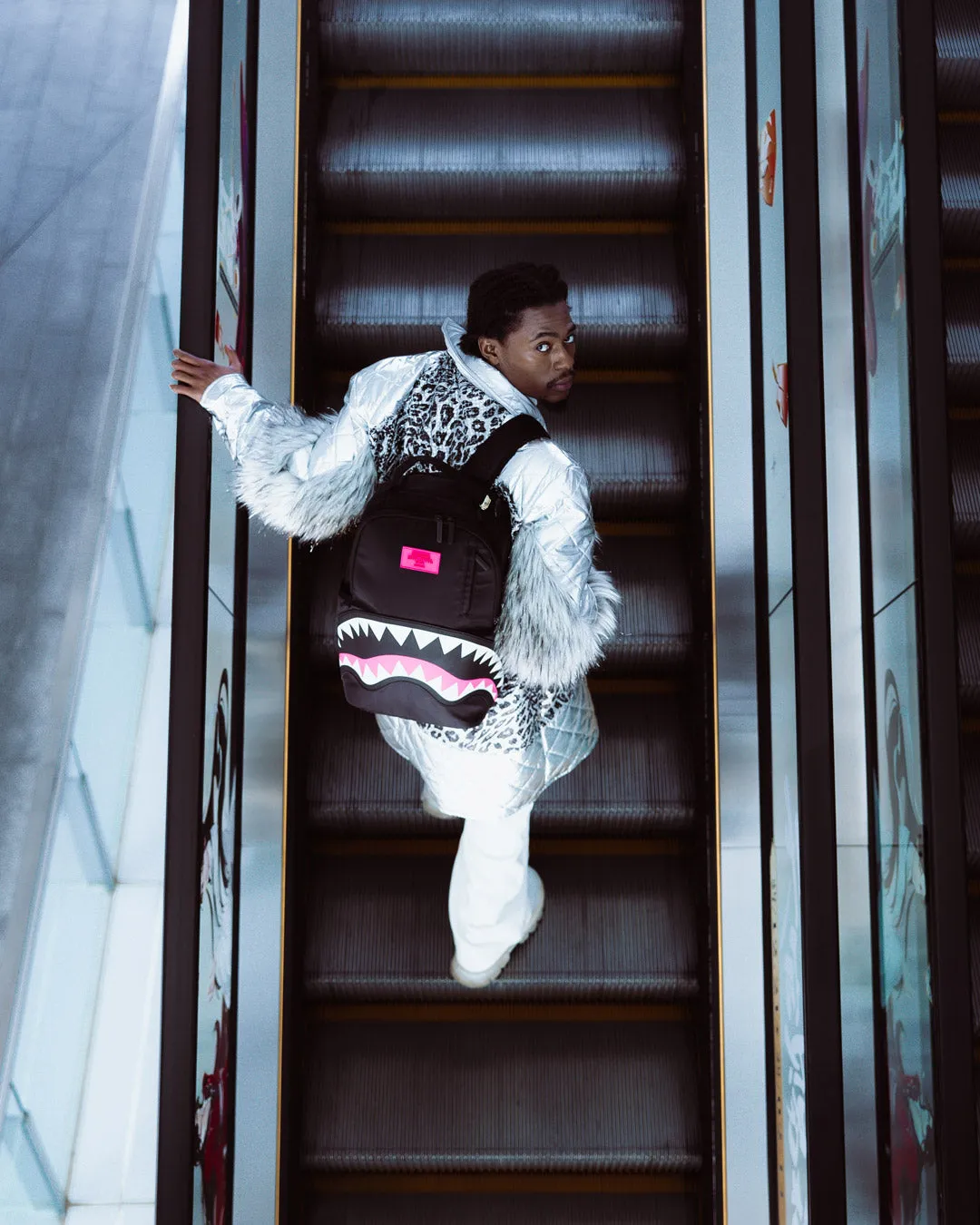 SHARK CENTRAL 2.0 NEON VENOM BACKPACK sold by Sprayground product image thumbnail 4