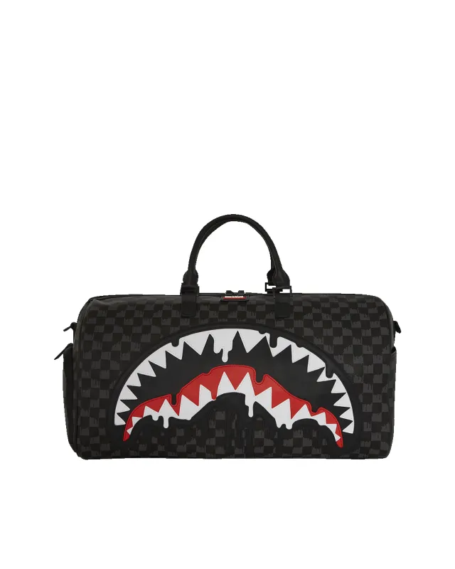 SHARKS IN PARIS THUNDERDRIP DUFFLE sold by Sprayground