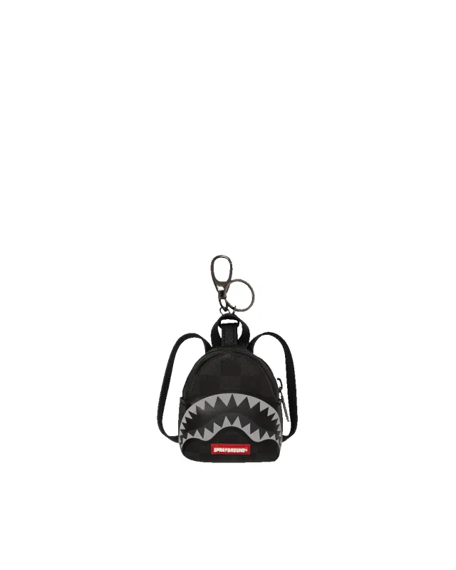 LIGHTS OUT SHARKS IN PARIS BACKPACK KEYCHAIN sold by Sprayground