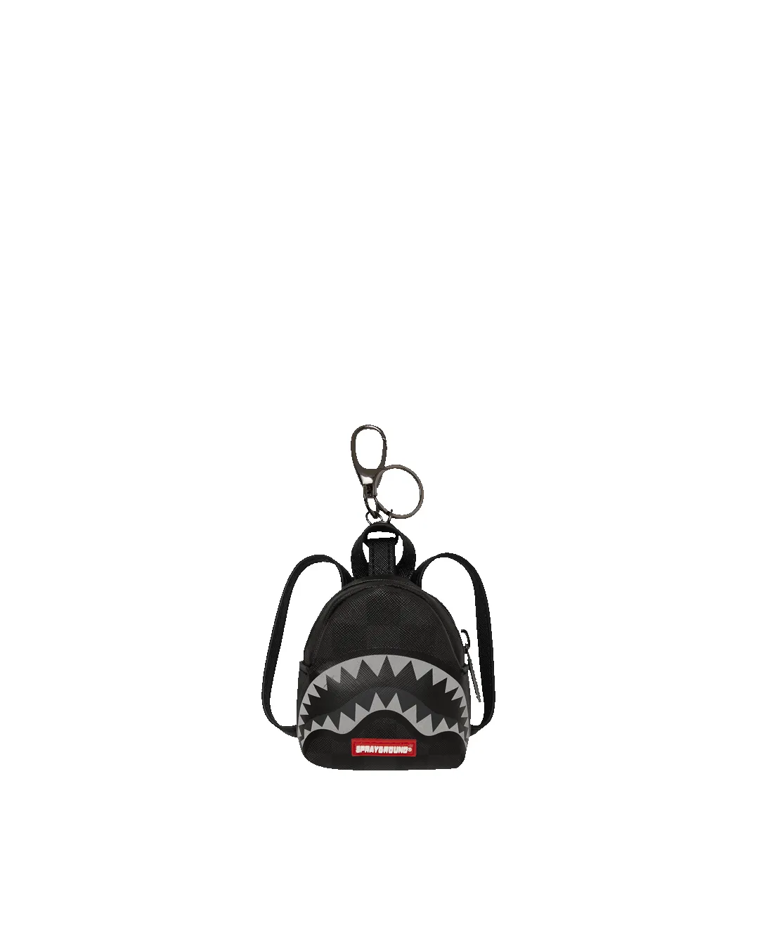 LIGHTS OUT SHARKS IN PARIS BACKPACK KEYCHAIN sold by Sprayground