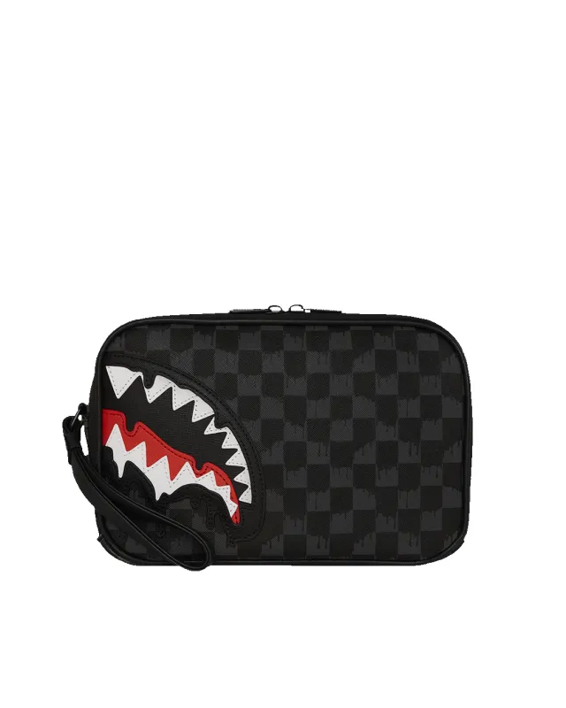 【SPRAYGROUND】Drip Check Shark ショルダーバッグ 関税送料込 Sprayground Drip Check Shark Savvy Crossbody Bag Multi