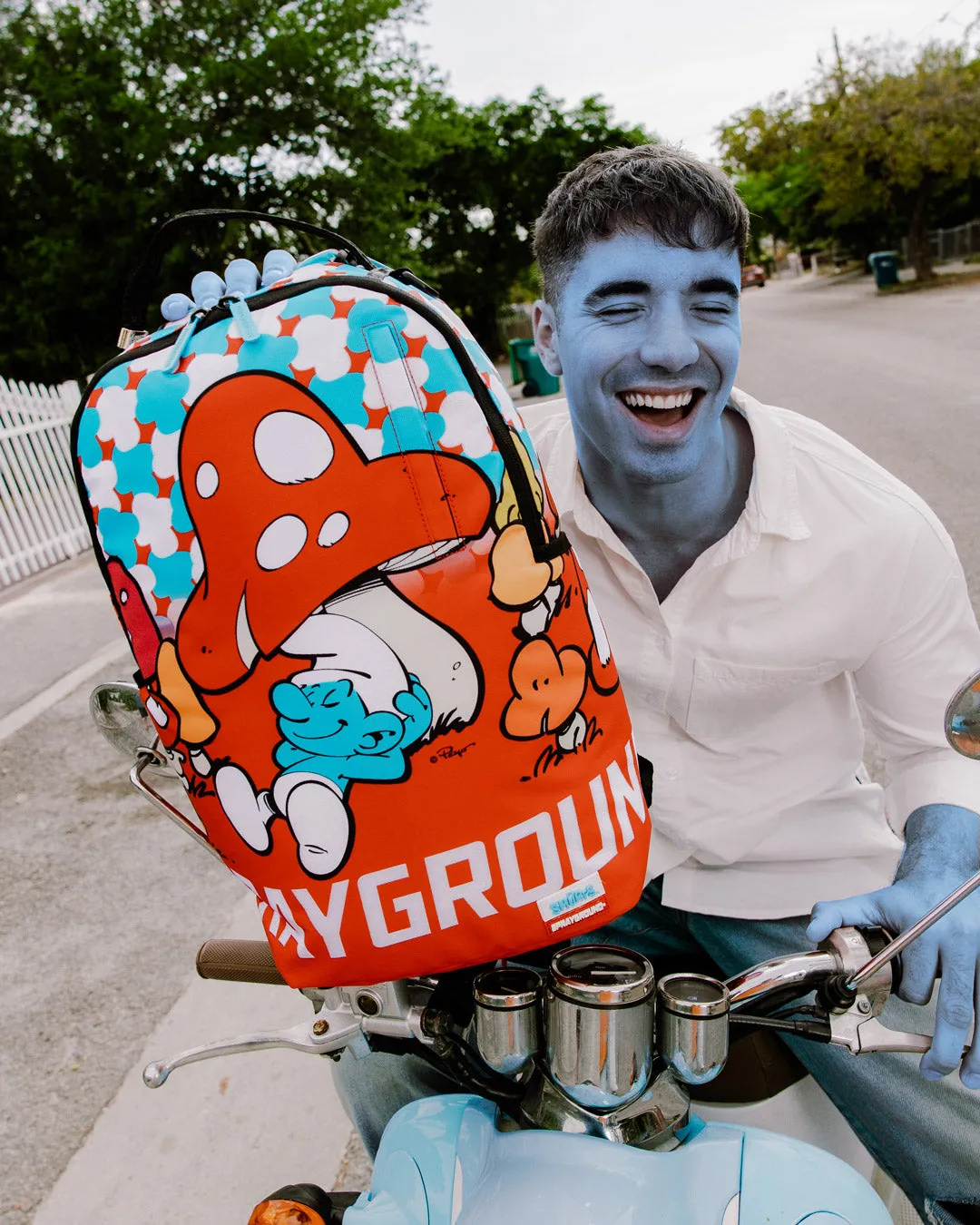 SMURFS SLEEPY DAYZ BACKPACK sold by Sprayground product image thumbnail 4