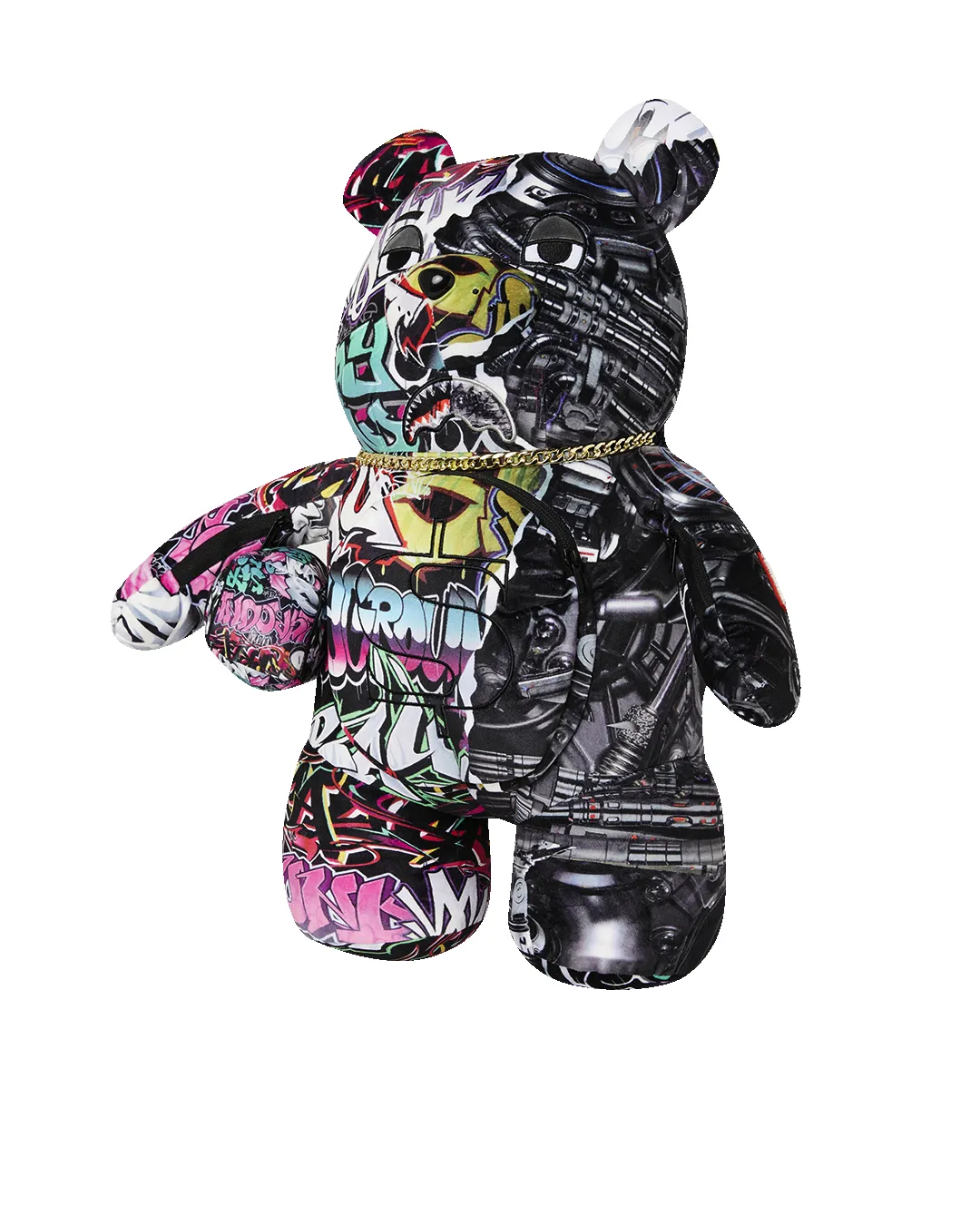 NEW CITY ANDROID MONEYBEAR TEDDYBEAR BACKPACK sold by Sprayground product image thumbnail 5